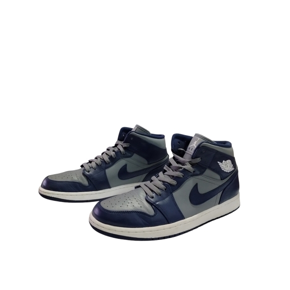 Air‎ Jordan 1 Mid Georgetown Men's Sz 11 Sneakers 554724-006